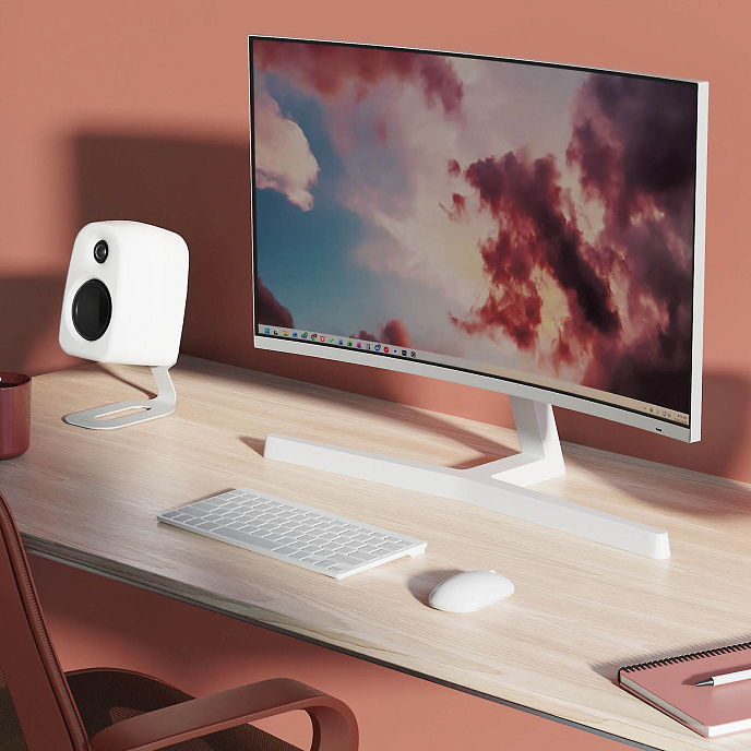 Полочная акустика Kanto UKI Chalk Matte White - рис.9