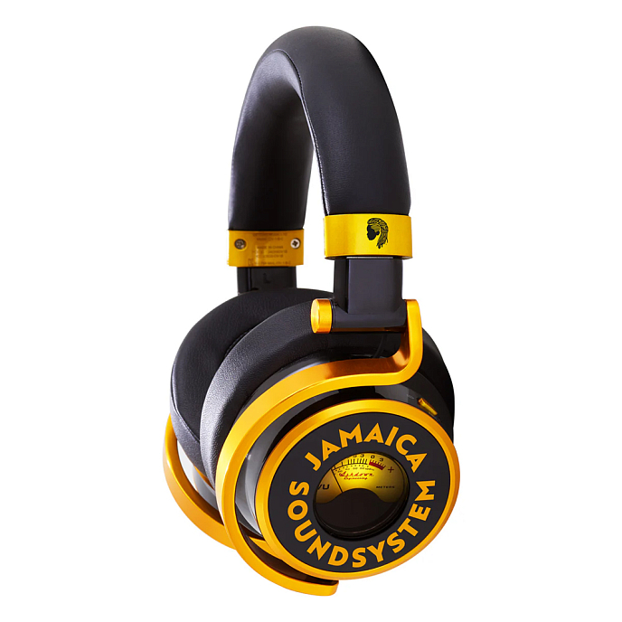 Беспроводные наушники Meters OV-1-B Jamaica Black Yellow - рис.1