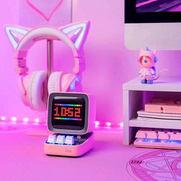 Портативная колонка Divoom Ditoo Pro Pink - рис.6