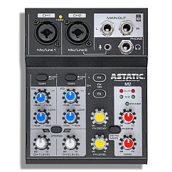 Микшерный пульт CAD Astatic M2 Black