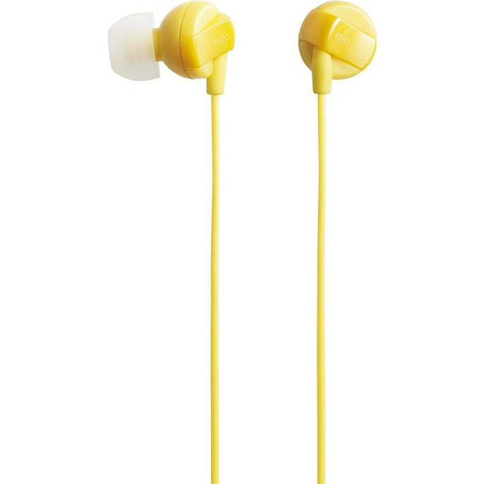 Наушники Elecom EHP-IN20 Yellow - рис.0