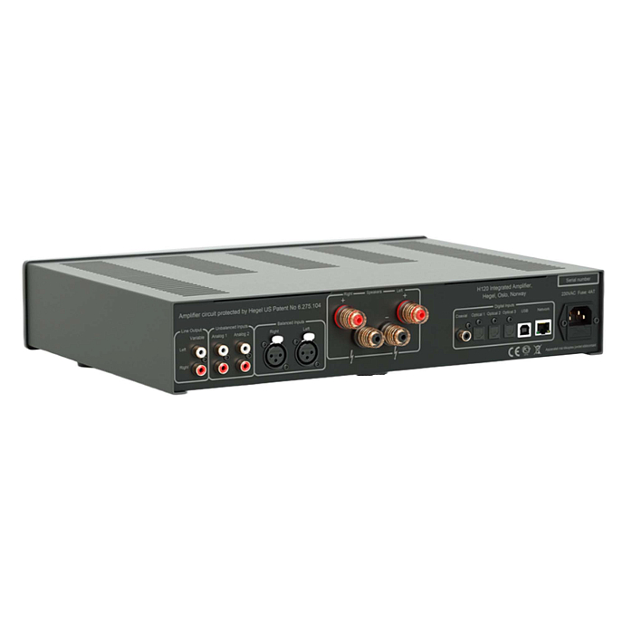 Интегральный усилитель Hegel H120 Black - рис.1