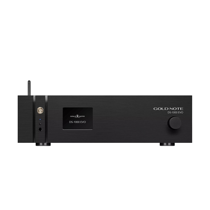 Сетевой аудиоплеер Gold Note DS-1000 Evo Line Black - рис.0