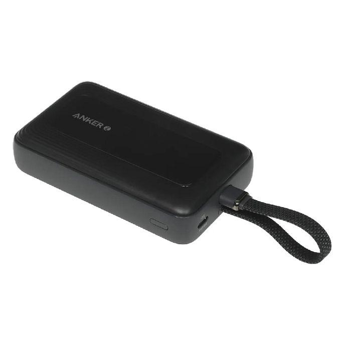 Внешний аккумулятор Anker Zolo Power Bank 10K 30W (Built-In USB-C Cable) Black - рис.5