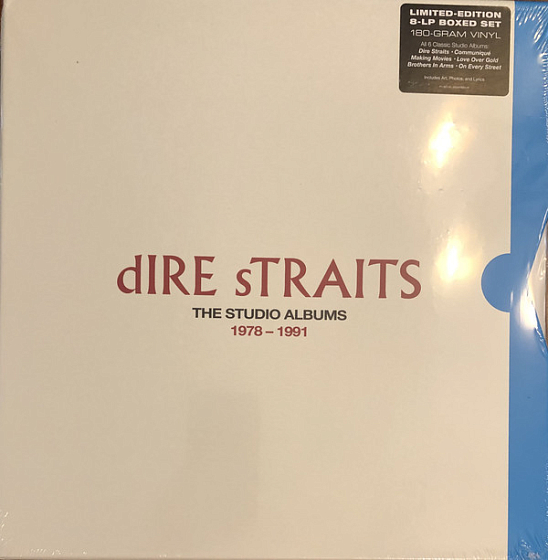 Пластинка Dire Straits - The Studio Albums 1978-1991 8LP - рис.0