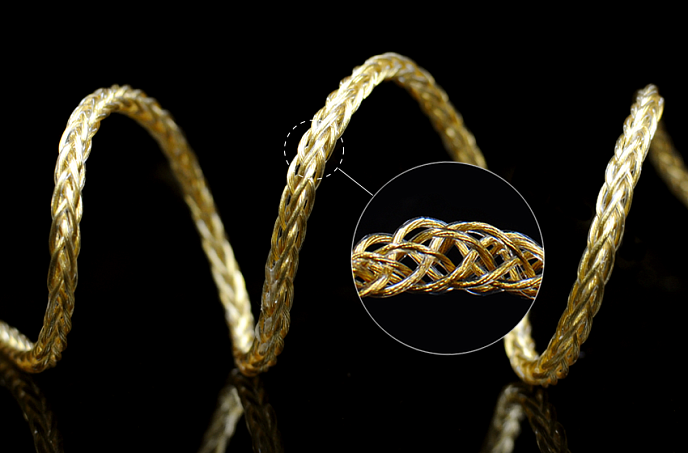 Кабель Nobunaga Labs SUPREME Gilgames 2pin - 4.4mm - рис.4