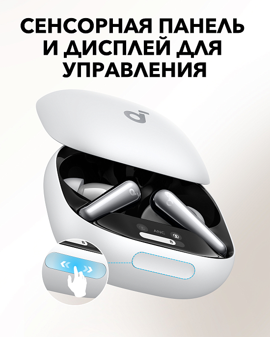 Беспроводные наушники Anker Soundcore Liberty 4 Pro White - рис.2