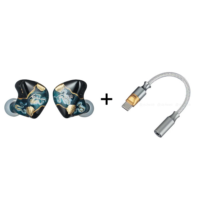 Комплект Kinera Freya Emerald Green + ddHiFi TC35CM2 - рис.0
