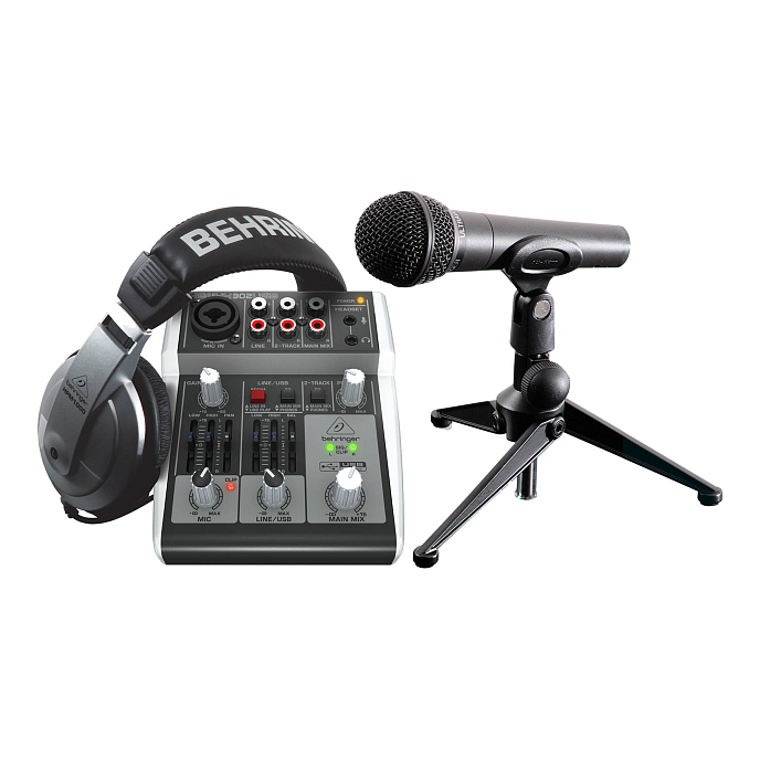 Комплект для звукозаписи Behringer Podcastudio 2 USB - рис.0