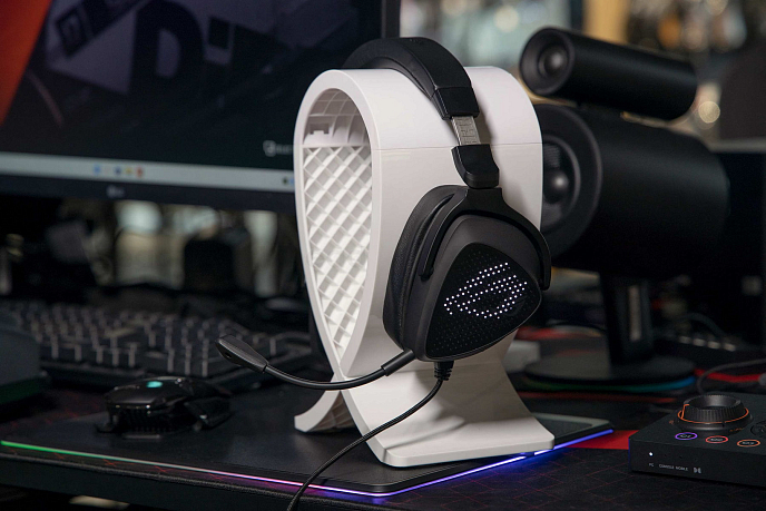 Игровая гарнитура Asus ROG Delta S Animate Black - рис.6