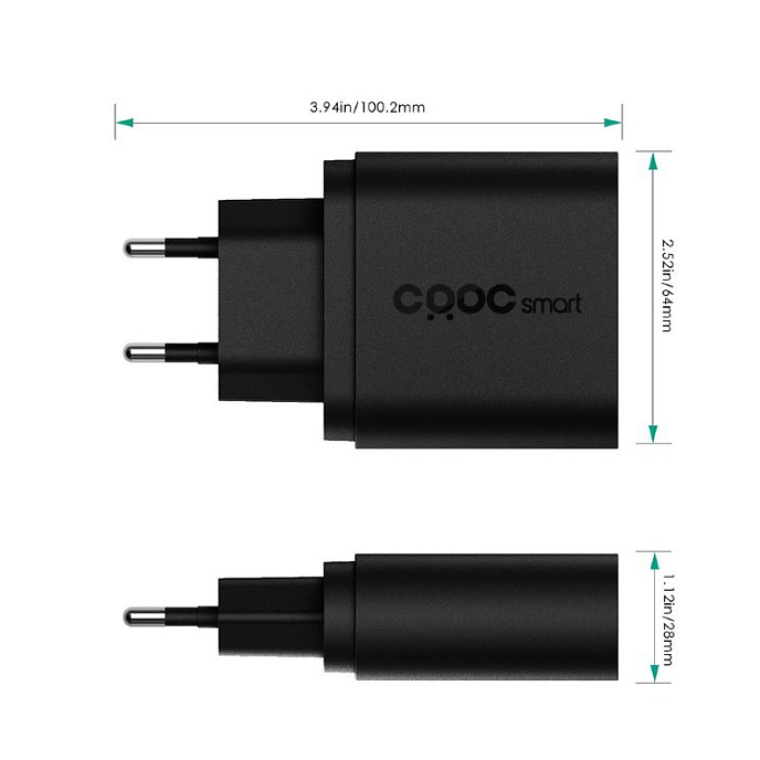 Сетевое зарядное устройство Aukey PA-T16 36W QuickCharge (PA-T16) - рис.1
