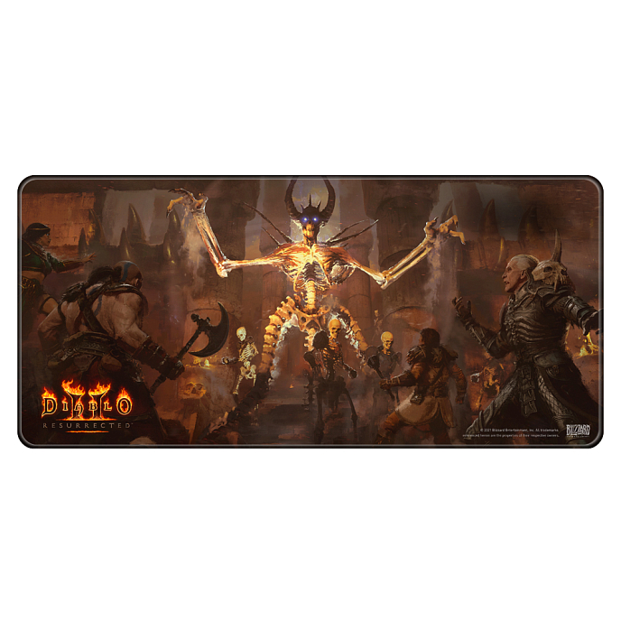Коврик для мыши Blizzard Diablo II Resurrected Mephisto XL - рис.0