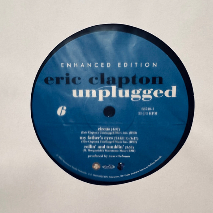 Виниловая пластинка Eric Clapton - Unplugged: Enhanced Edition - 3LP - рис.12