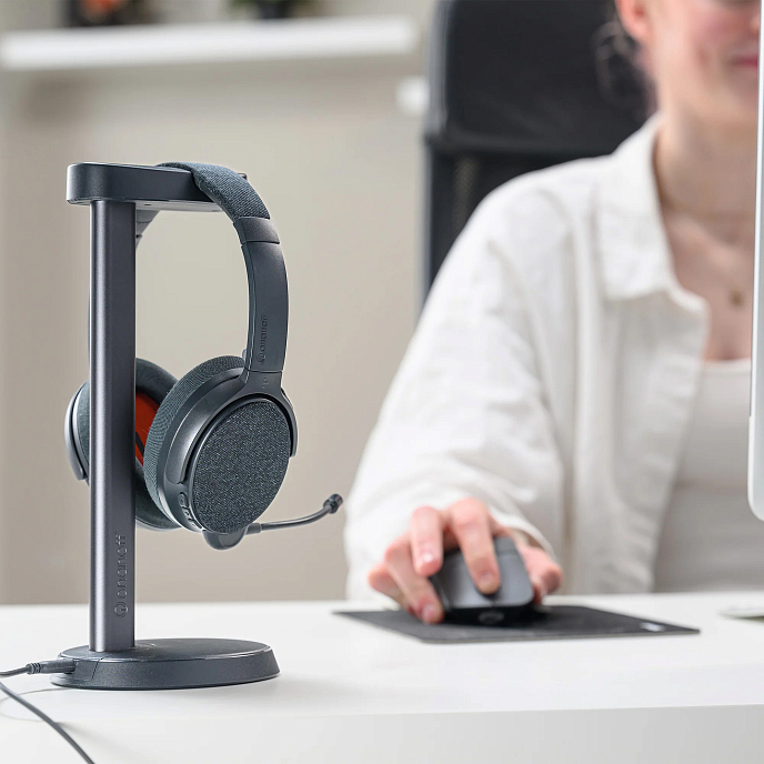 Беспроводная гарнитура Onanoff Fokus+ Dusk Grey - рис.3