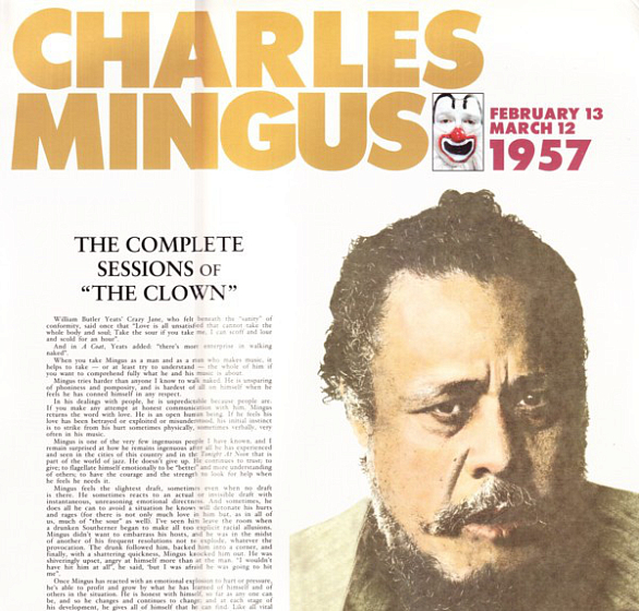 Пластинка Charles Mingus ‎– The Clown LP - рис.0