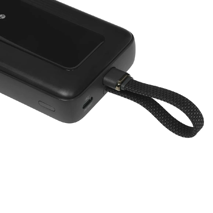Внешний аккумулятор Anker Zolo Power Bank 10K 30W (Built-In USB-C Cable) Black - рис.8