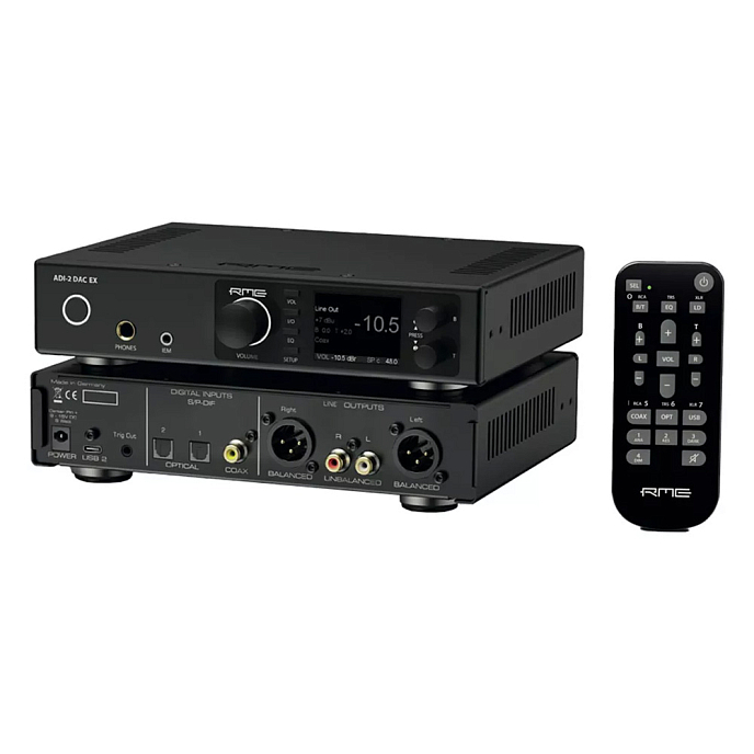 Усилитель для наушников с ЦАП RME ADI-2 DAC EX Black - рис.0