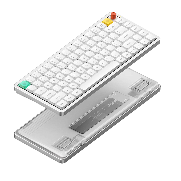 Клавиатура NuPhy AIR75v3 Red Nano Switch Nova White - рис.3