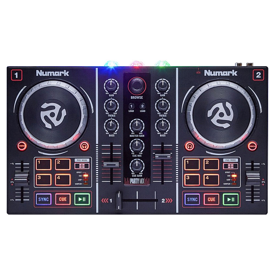 DJ-контроллер NUMARK PARTYMIX - DJ контроллер - рис.0