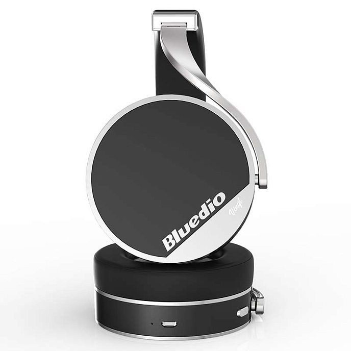 Беспроводные наушники Bluedio Vinyl Plus Black - рис.7