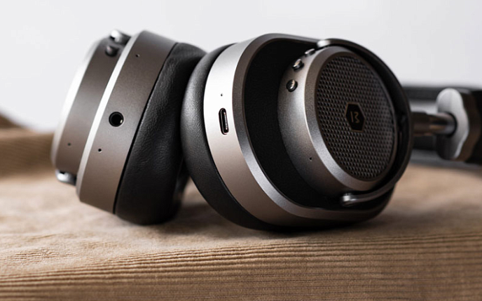 Беспроводные наушники Master&Dynamic MW65 Black Metal / Black Leather - рис.5