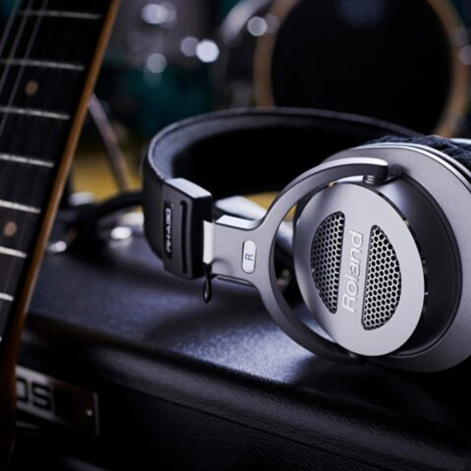 Наушники мониторные Roland RH-A30 Silver Black - рис.7