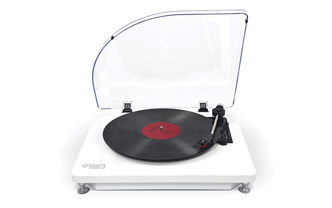 Проигрыватель винила ION Audio Quickplay PURE LP White - рис.0