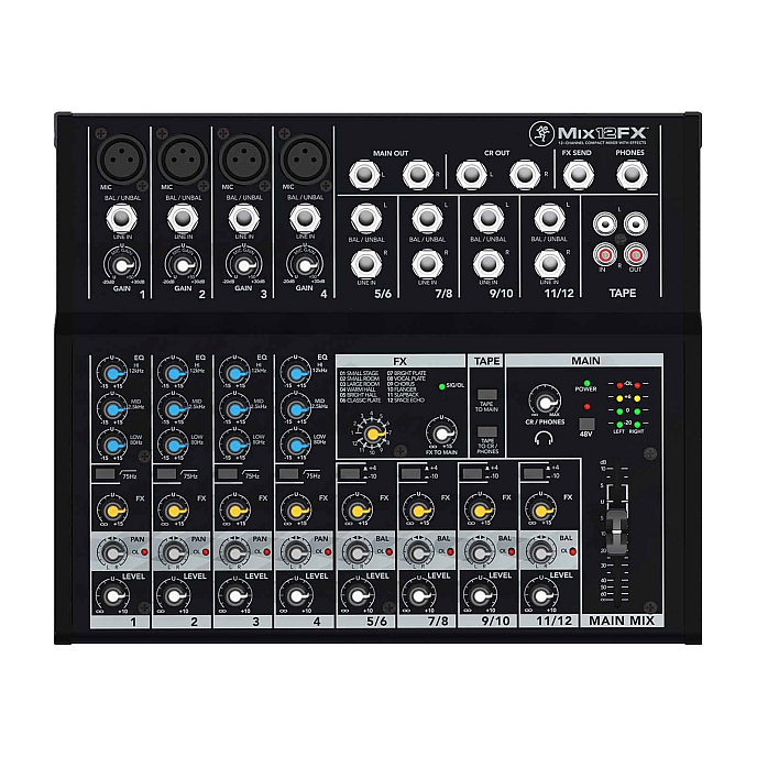 Микшерный пульт MACKIE MIX12FX 12 - рис.0