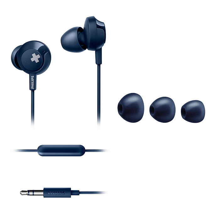 Наушники Philips SHE4305 Blue - рис.1