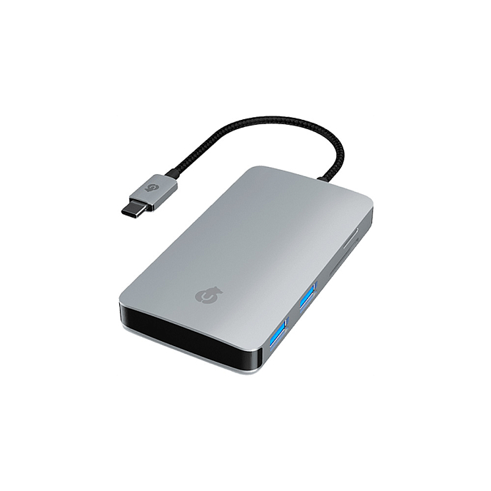 USB HUB uBear Hub Link 7 in 1 Grey - рис.0