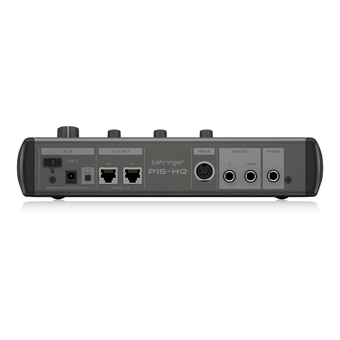 Микшерный пульт Behringer Powerplay P16-M Silver Black - рис.4