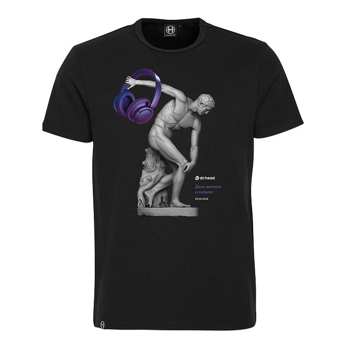 Футболка Dr.Head футболка День винила и музыки ver.6, M - рис.0