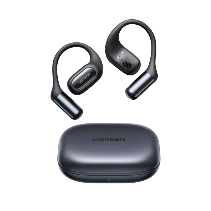 Наушники накладные UGREEN WS213 FitBuds Open-Ear Black - рис.0