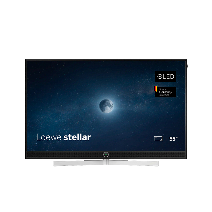 Телевизор Loewe stellar 55 VIDAA alu Black Lava - рис.0