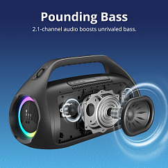 Портативная колонка Tronsmart Bang 2 Black