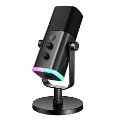 Микрофон для стриминга и игр Fifine AmpliGame AM8 Black