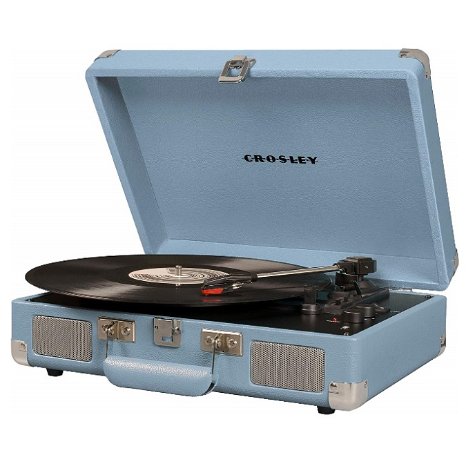 Проигрыватель винила Crosley Cruiser Deluxe Tourmaline - рис.1