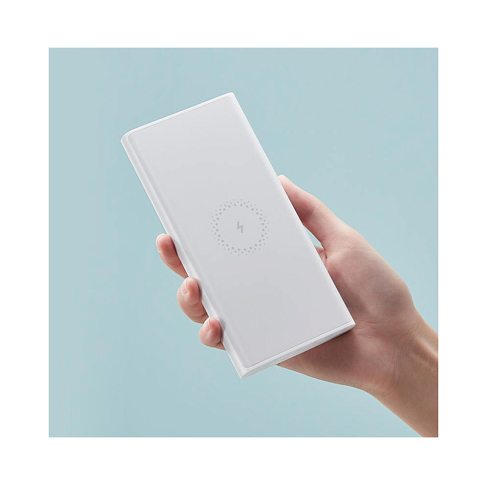 Портативный аккумулятор Xiaomi Wireless Power Bank Essential 10000mAh White - рис.4