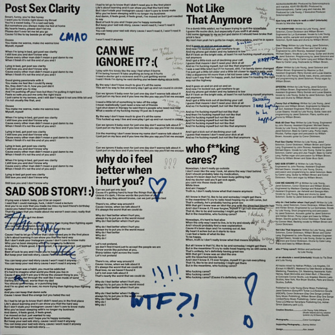 Виниловая пластинка Lola Young – I'm Only F**king Myself (Nude Pink) LP - рис.6