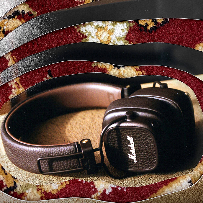 Беспроводные наушники Marshall Major V brown накладные беспроводные наушники_OpenBox - рис.6