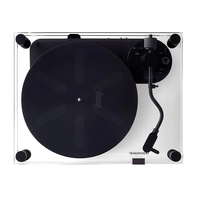 Проигрыватель винила Transparent Transparent Turntable Black - рис.5