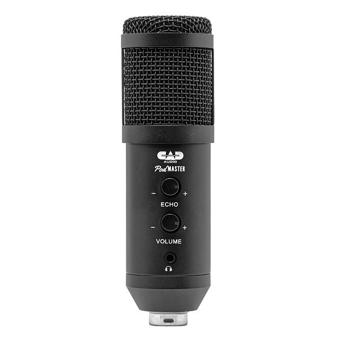 Микрофон студийный CAD PM1100 PodMasterD USB Pro Black - рис.0