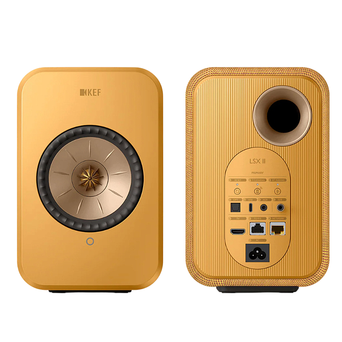 Полочная акустика KEF LSX II Amber Haze - рис.1