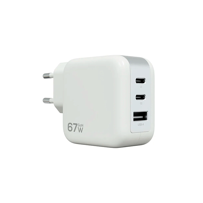 Сетевое зарядное устройство Magssory Pulse 67W GaN White - рис.4