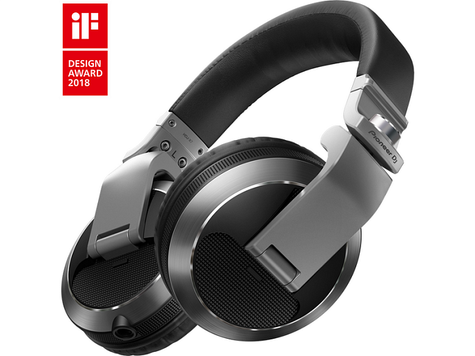 Наушники для DJ Pioneer HDJ-X7 Silver - рис.1