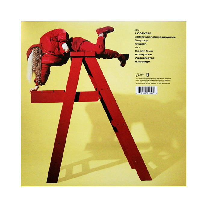 Виниловая пластинка Billie Eilish - Dont Smile At Me EP coloured LP - рис.1