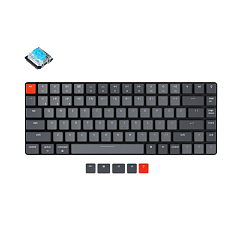 Клавиатура Keychron K3 White LED Blue Switch Grey