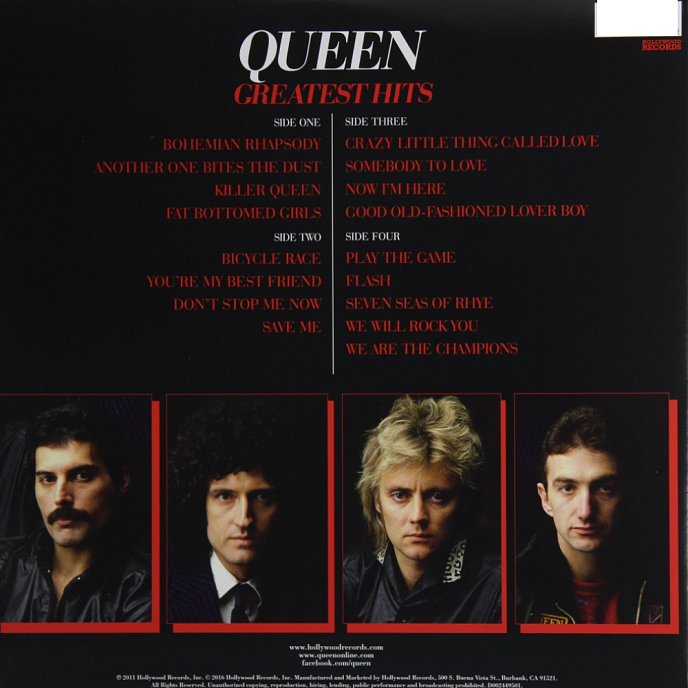 Виниловая пластинка Queen – Greatest Hits - 2LP - рис.2