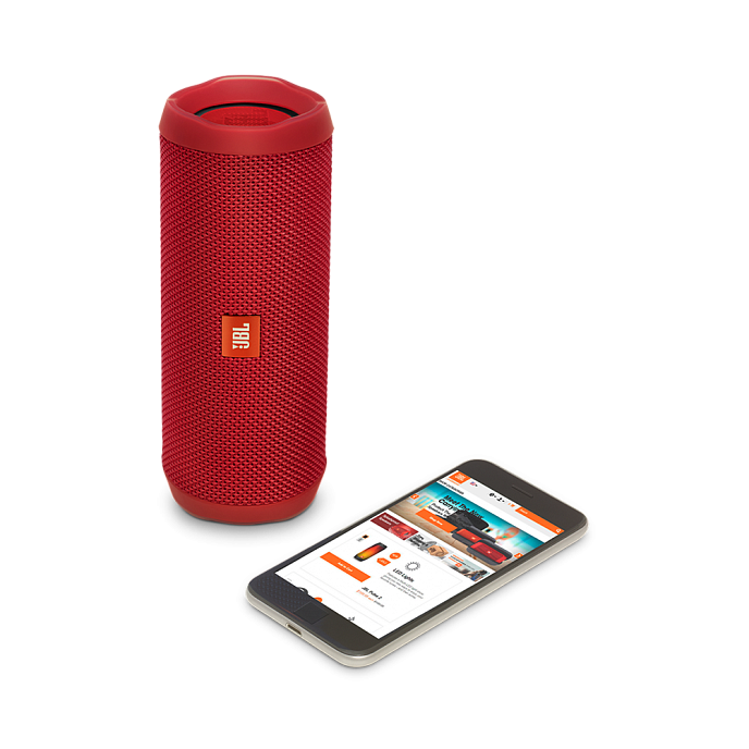 Портативная колонка JBL Flip 4 Red - рис.1