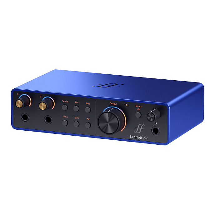Аудиоинтерфейс Focusrite Scarlett 2i2 4th Gen Anniversary Edition Blue - рис.2
